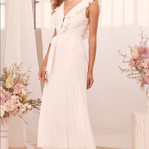 Lulus white xl dress